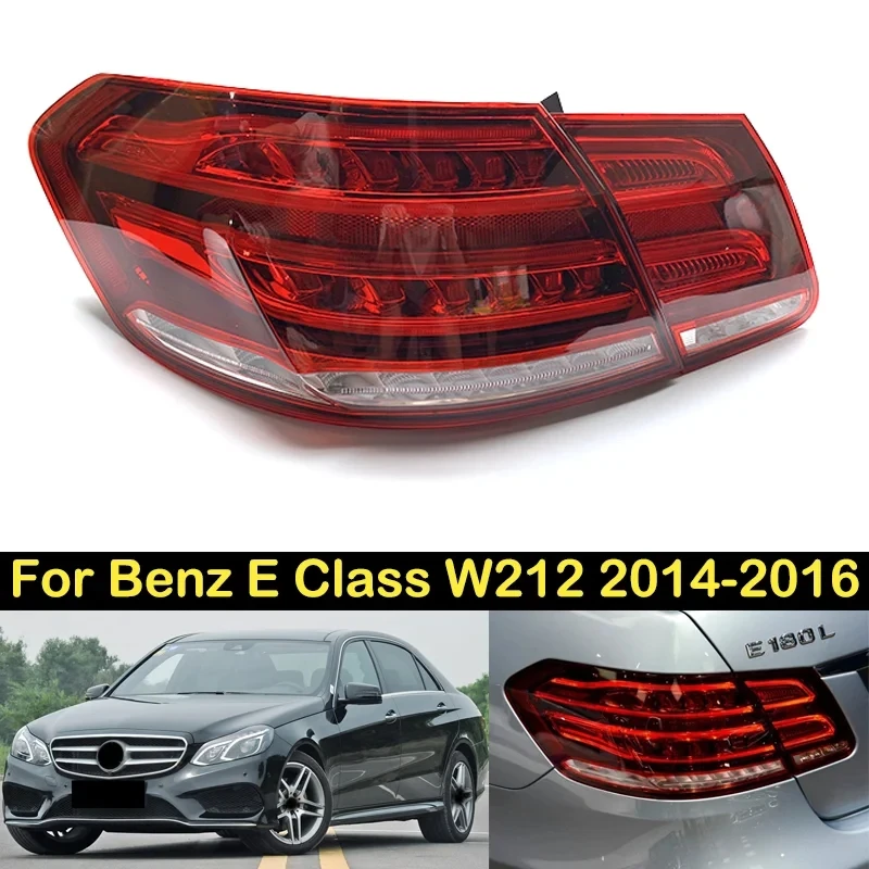 

LED Taillight For Mercedes-Benz E Class W212 2014 2015 2016 E200 E260 E300 Brake Light Rear bumper taillamps tail light