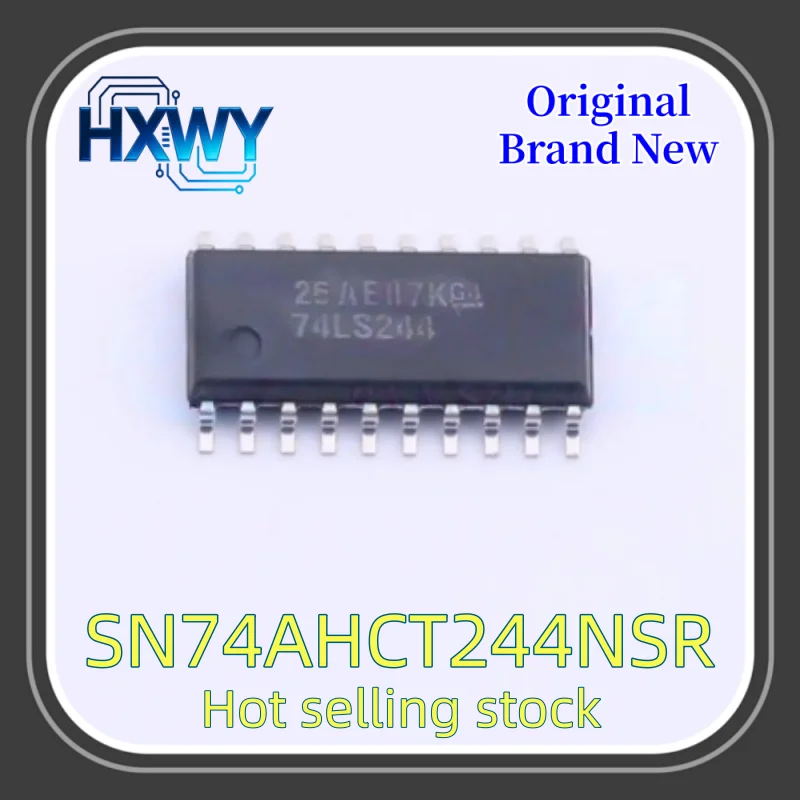 (10/50 pieces) SN74AHCT244NSR AHCT244 SOP-20 Eight-channel buffered logic chip New Electronic Parts. Fast Delivery