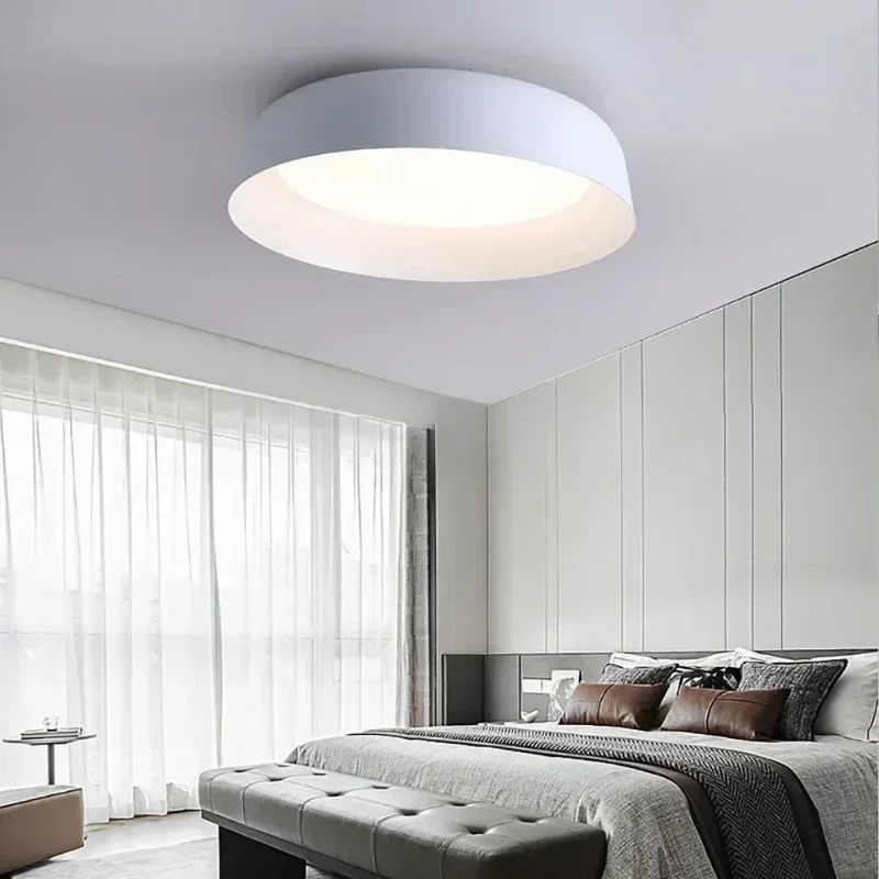 Modern Creative Wood Grain Color Ceiling Light LED Room Decoration Nordic Home Decoration Bedroom Corridor Balcony Lighting