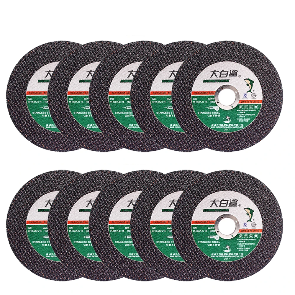 105mm Metal Cutting Disc 5 Inch Grinder Dis Resin Cutting Off Saw Blade for Angle Grinder Metal Stainless Steel Iron Cutting