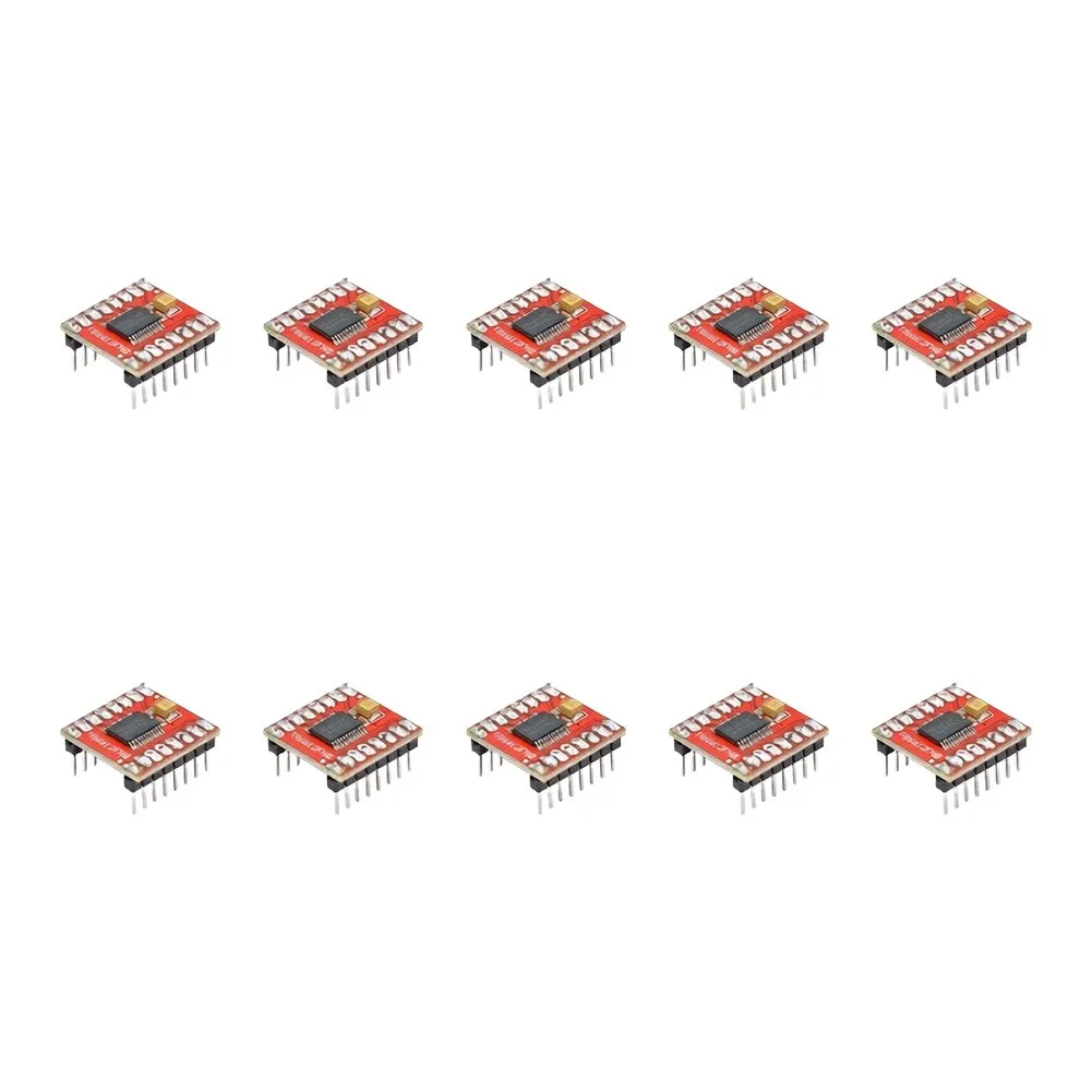 10pcs TB6612FNG Dual Motor Driver Module 1.5A Single H-bridge Output Current DC Motor Controller For Automation