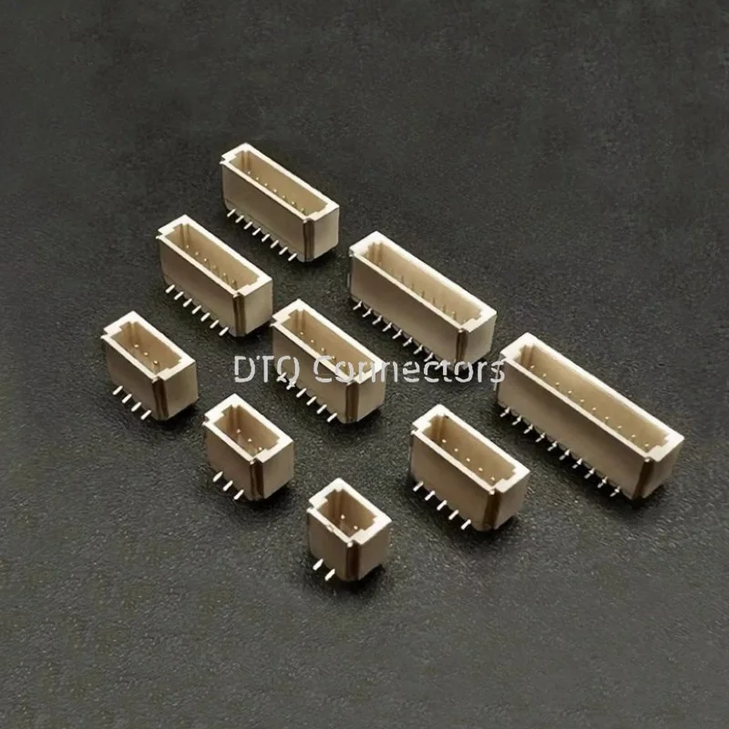 20Pcs/lot SH1.0 mm Vertical SMD 1.0mm Spacing Connector 2P/3P/4P/5P/6P/7P/8p-12p Vertical Sticker Socket Terminal connector