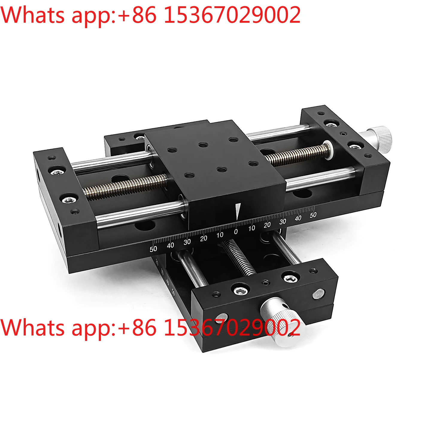 80A manual precision sliding table one-dimensional displacement table two-dimensional laboratory manual translation