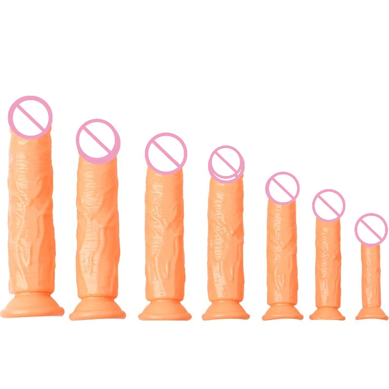 Cheap 5 Colors Small Transparent Dildo Suction Cup Jelly Dick Women Erotic Anal Sex Toys Soft Clitori Vaginal Masturbators Penis view 2