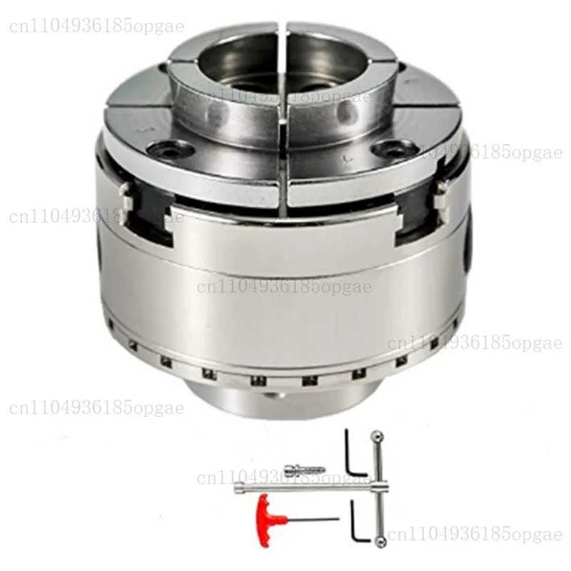 5-Inch 125 Woodworking Scroll Chuck | 4-Jaw Self-Centering Rotary Lathe Chuck for Wood Lathe