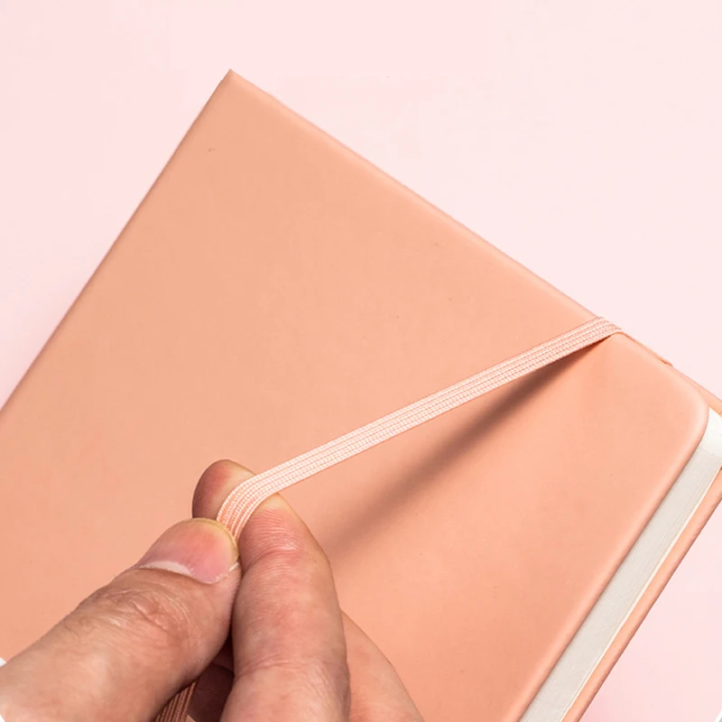 A6 Notebooks Journals Diary Elastic Bandage Sketchbook High Quality Stationery Writing Pads Office School Supplies Planner