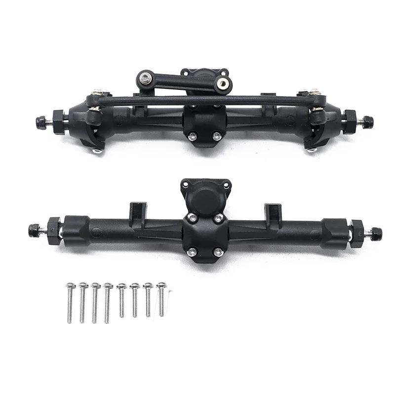 

Metal Complete Front and Rear Portal Axle Set for 1/24 RC Crawler Car Axial SCX24 Gladiator Bronco C10 Deadbolt JLU