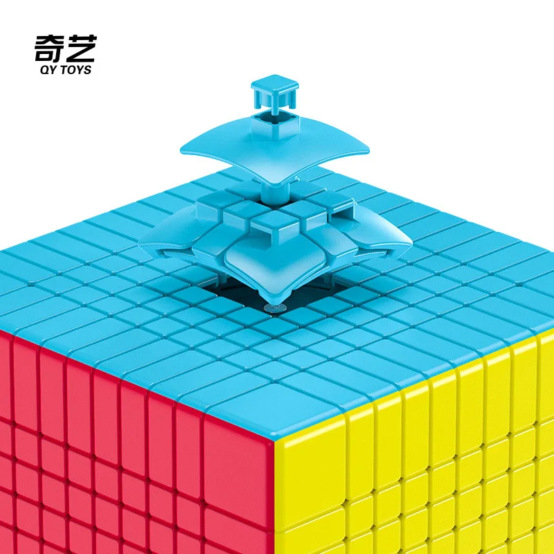 [JudyCube] Qiyi 11x11 Magic Speed Cube Stickerless Professional Fidget Toys Qiyi 11 High-level Cubo Magico Puzzle