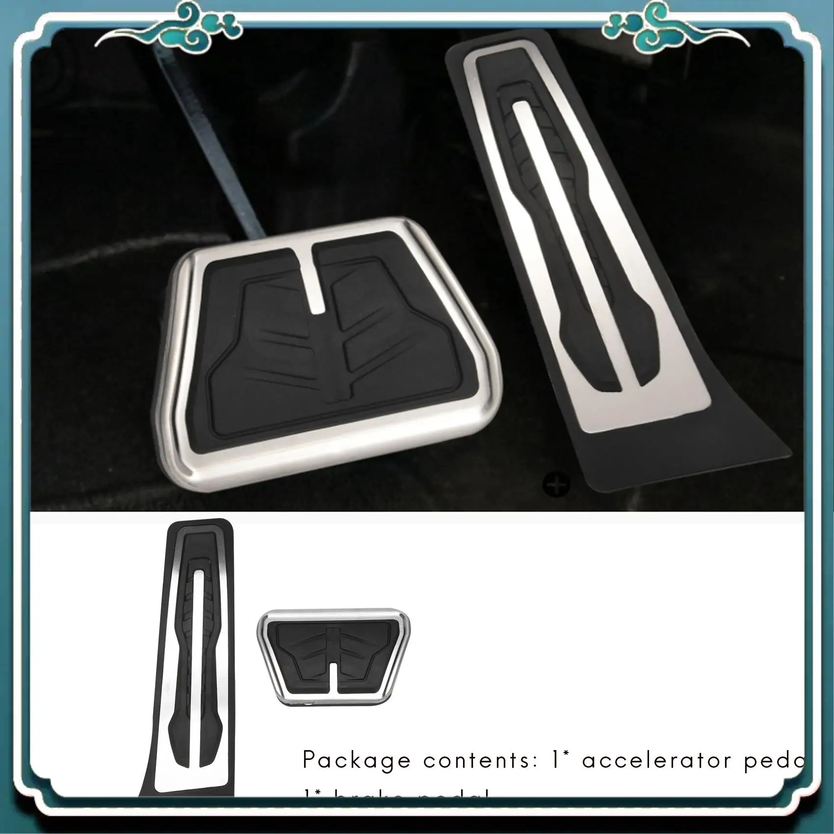 ABTU-الغاز بدال فرامل مجموعة غطاء لسيارات Bmw X3 X4 X5 X6 2 3 4 5 6 7 سلسلة G20 F30 G30 G11 G01 G02 G05 F15 F16 F22 F25