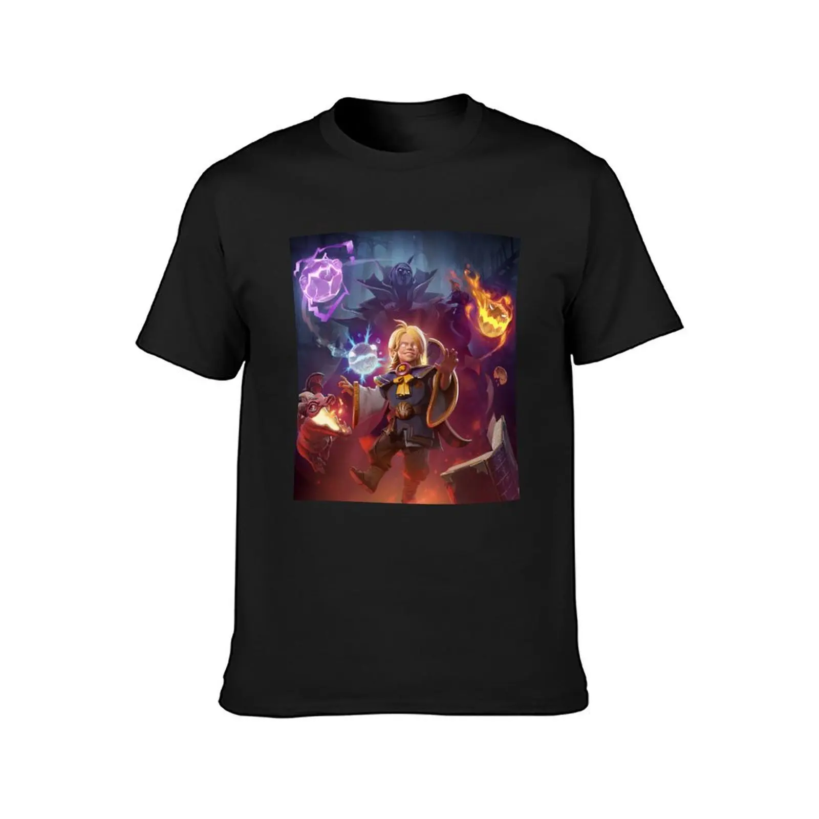 Dota 2 Baby Invoker Art T-Shirt boys animal print summer clothes blacks clothes for men