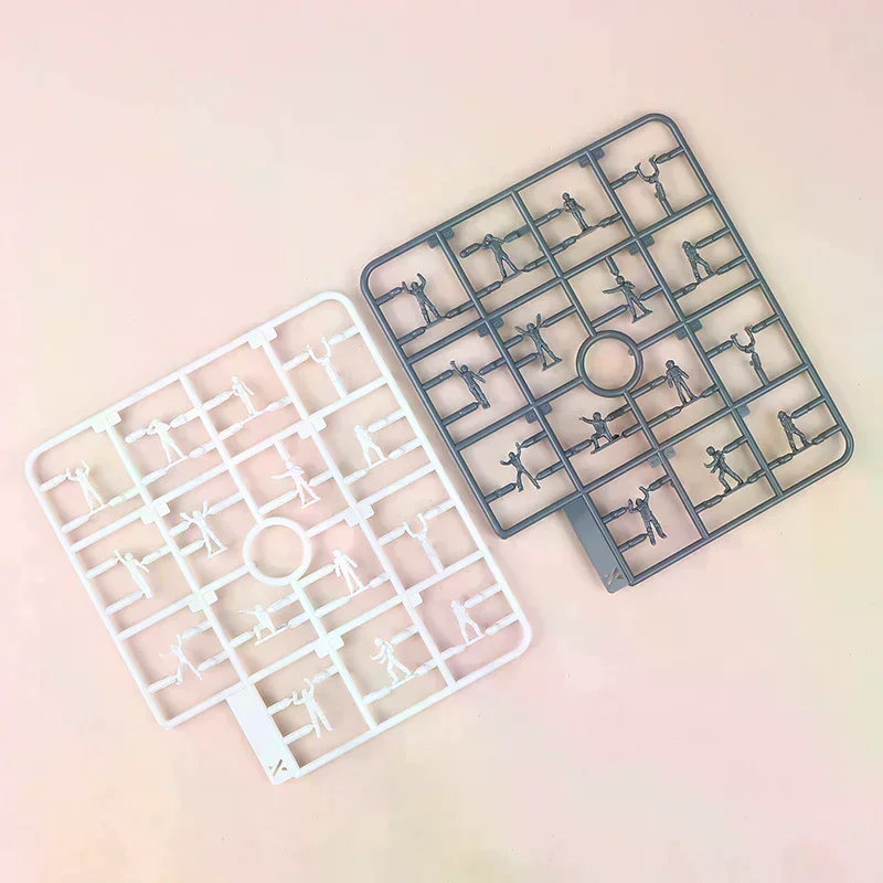 

Набор из 26 миниатюрных фигурок солдатиков Gnaku в масштабе 1/100 для сборки моделей и создания сцен, аксессуары для хобби и DIY