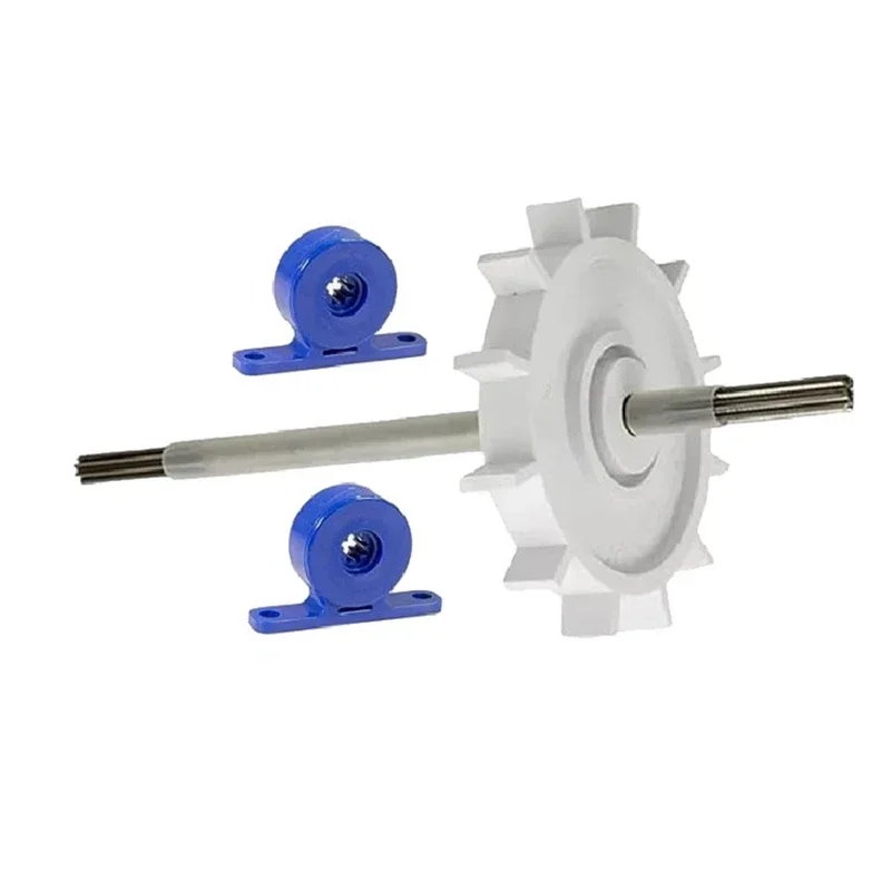 Pool Cleaner Rebuild Kit Compatible Forpolaris 180 280 Includes Wheels, Tires, Shaft, Bearings, Bag, Hose