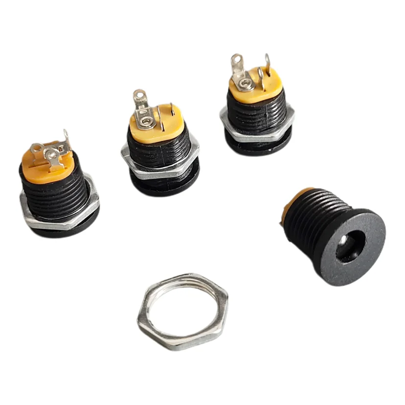 20Pcs X Dc Stopcontact Jack Socket 5.5X2.1Mm Diameter 5.5Mm Inner Pin 2.1Mm