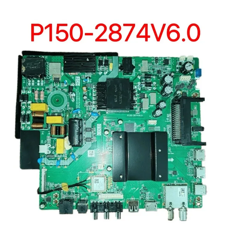 Tested TV Motherboard P150-2874V6.0 4K Smart TV LCD Control Board 4-Core 8GB