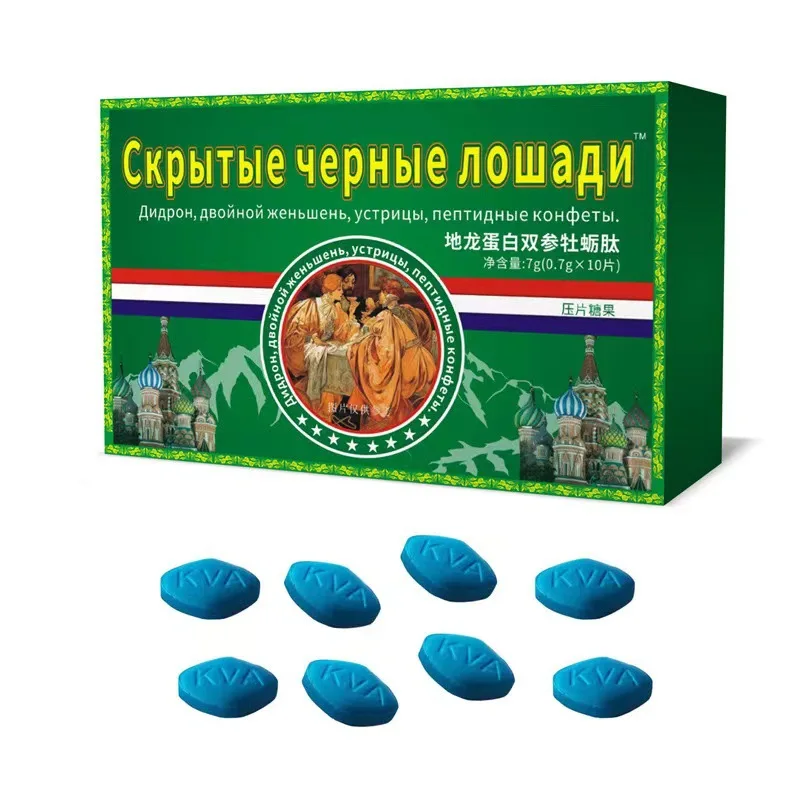 1-10Boxes Blue Pill Original Ginseng Pills Oyster Tablets Men Health Products