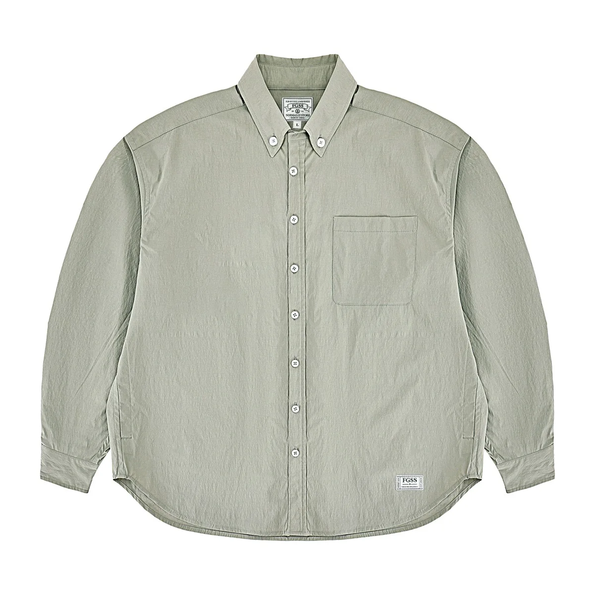 

Autumn/winter 2025 washable full color loose long sleeve shirt