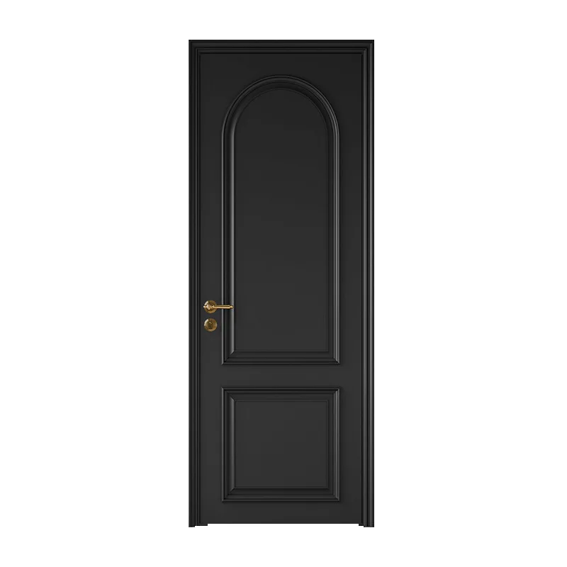 

Композитная лаковая дверь из массива дерева, спальный гарнитур, внутренняя дверь, лакированная деревянная дверь для кабинета, спальни, деревянная дверь