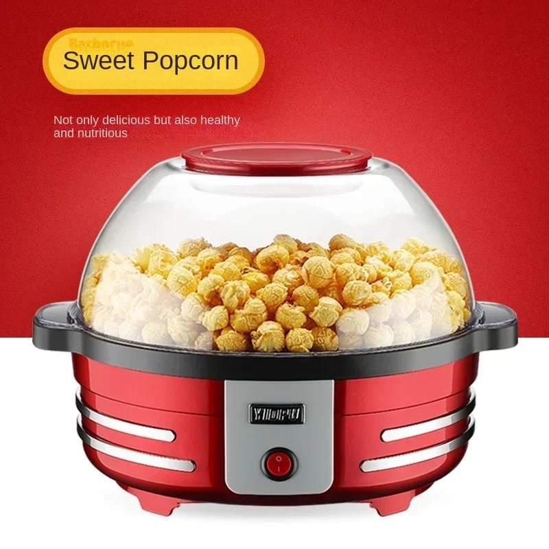 Popcorn Machine Home Mini Small Automatic Popcorn Machine Spherical Butterfly Corn Machine Popcorn Maker