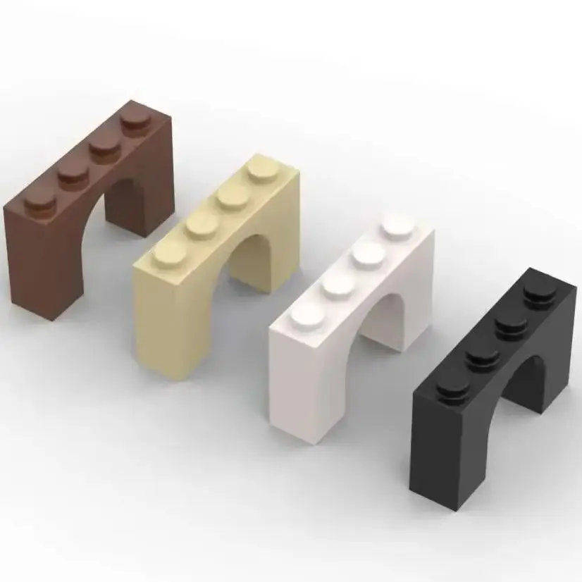 

MOC 10 шт. головоломка частицы 6182 арка 1x4x2 строительные блоки комплект мостовое соединение кирпичи развивающие игрушки «сделай сам» подарок для детей дропшиппинг