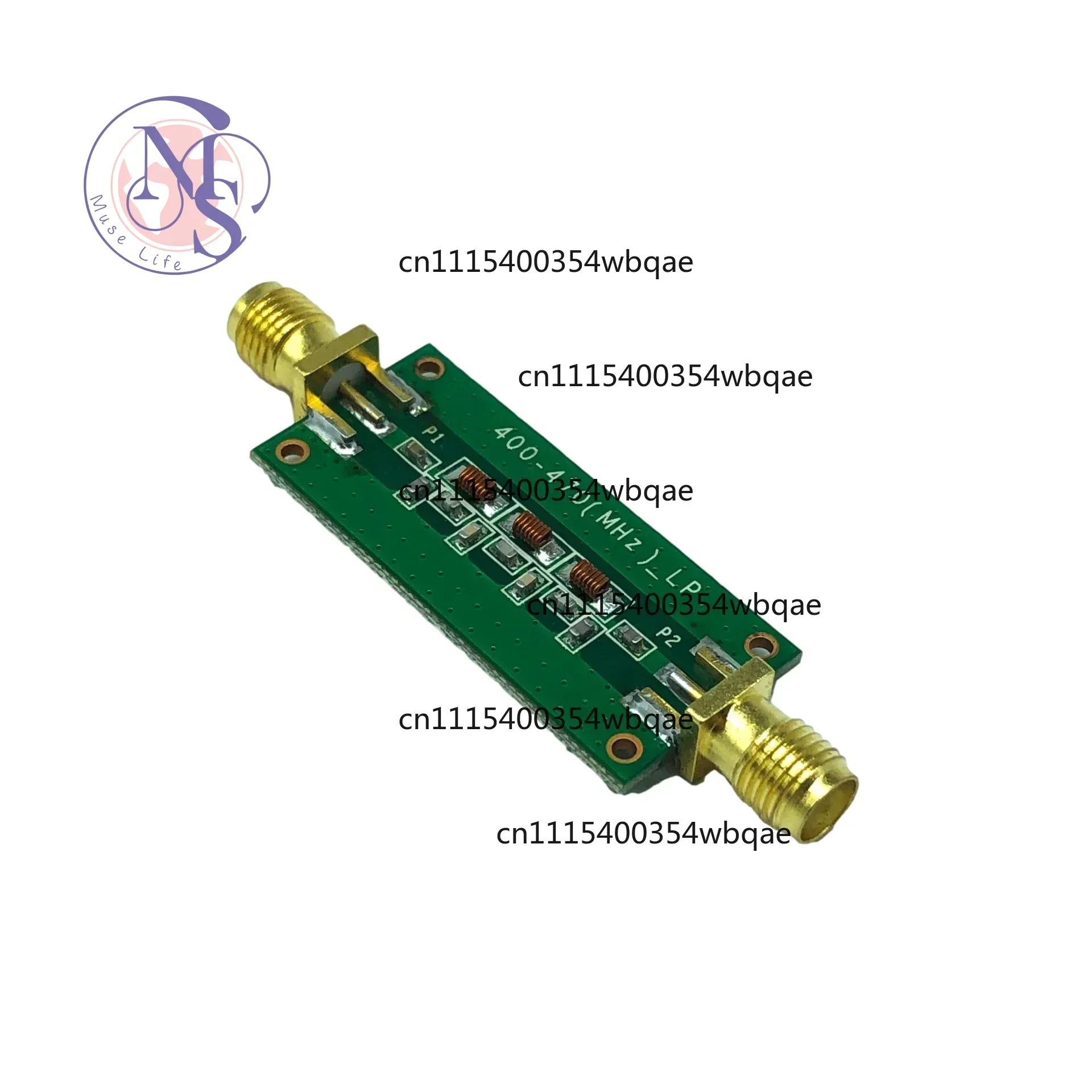 ZOCI-FOR-433MHz 470MHz RF Low Pass Filter LPF 7th-order Elliptic Function HF Radio Module, Replacement Parts