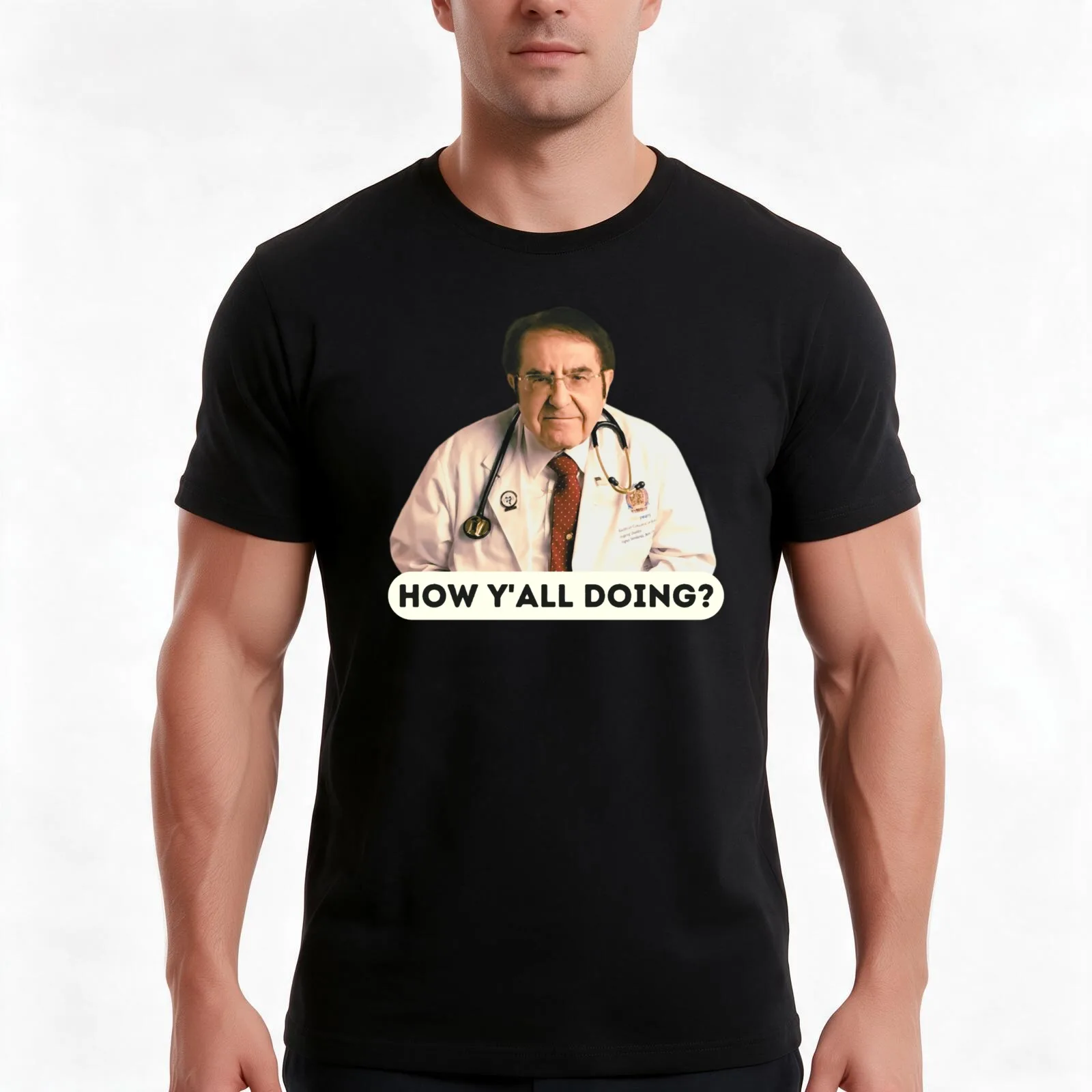 Dr Now How y_all doing, Original Willow Days T-Shirt, Summer Casual Cotton Tee, Oversized Streetwear Tops, Vintage Graphic Print