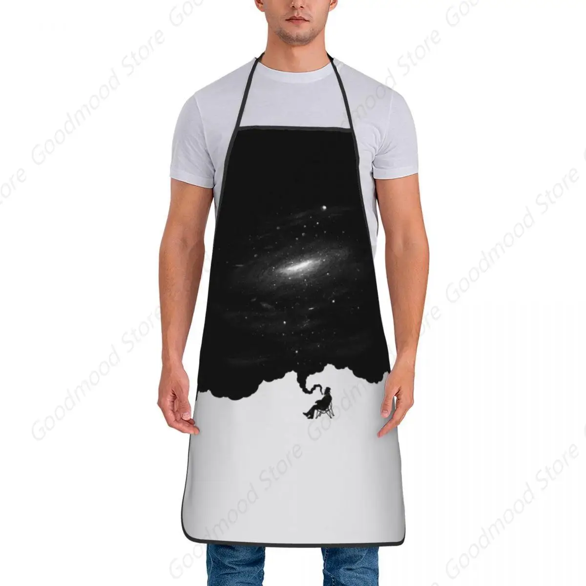 Bib Pattern Black Masonic Aprons for Men Women Unisex Adult Chef Kitchen Cooking Freemason Tablier Cuisine Baking