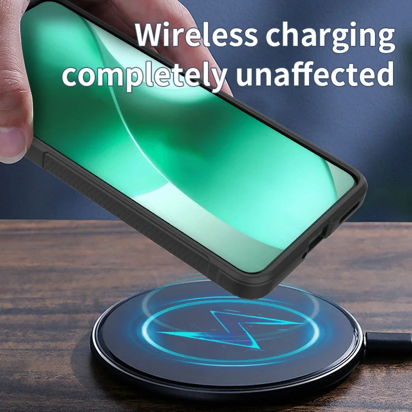 Etui Airbag Anti-drop na Realme 15 Pro 14T 14 Pro 13 P 12 Plus 12 Pro 11 P 10 9 Realme P3 Ultra P2, wytrzymała obudowa ochronna