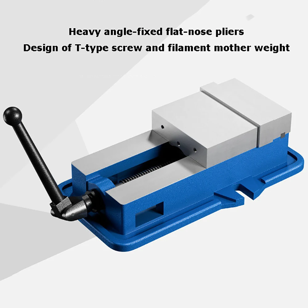 4'' Clamp Tool Vise QM16100N Milling Vise For Drilling Milling Machine Precision Bench Vise