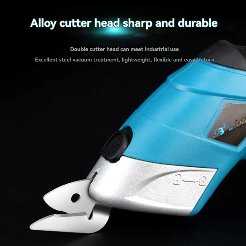 Electric Scissors For Fabric Sewing Scissors Professional Charge Wireless Electric Power Tool Cutter Shears Cutting Tool