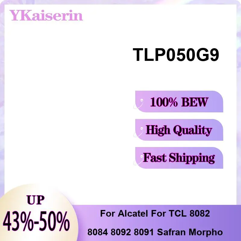 

5000Mah Long Lasting For Alcatel Tcl 8082 8084 8092 8091 Safran Morpho Tablet Battery Stable Power Supply TLP050G9