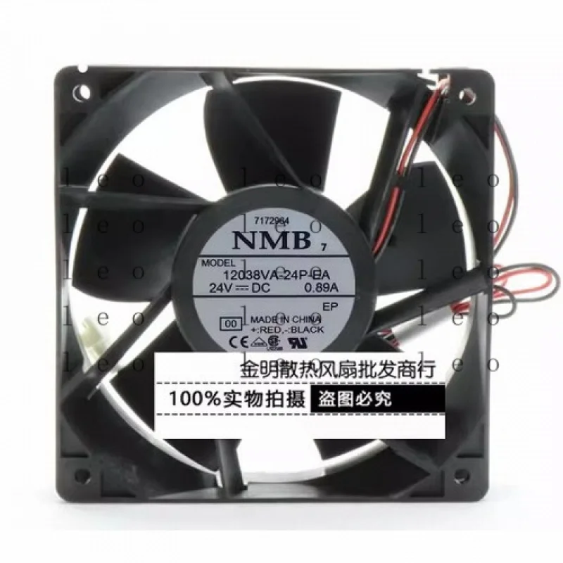 

CC for NMB 12038VA-24P-EA DC24V 0.89A 12CM 2-Wire Cabinet Inverter Cooling Fan