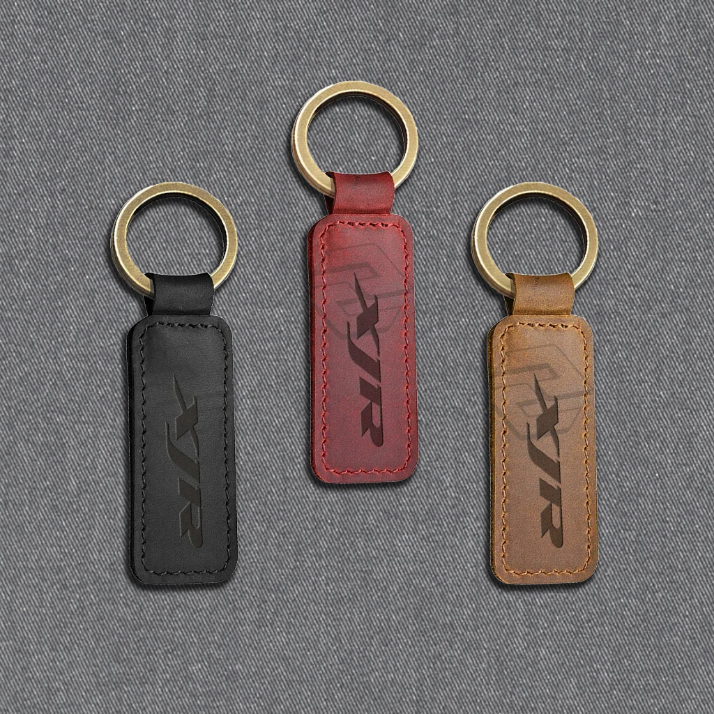 

For Yamaha XJR400 XJR1300 XJR4000 1300 Motorcycle Modification Leather Keychain Pendant Accessories
