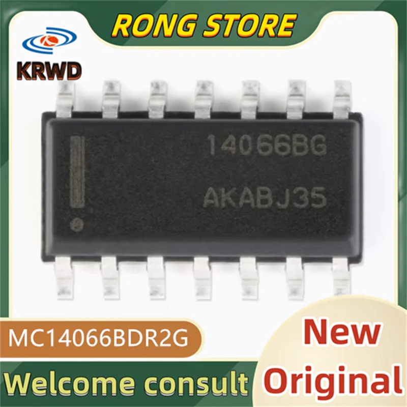10 Uds. 14066BG nuevo y original MC14066BDR2G MC14066BDR2 MC14066BDR MC14066 14066BDR2G SOP-14