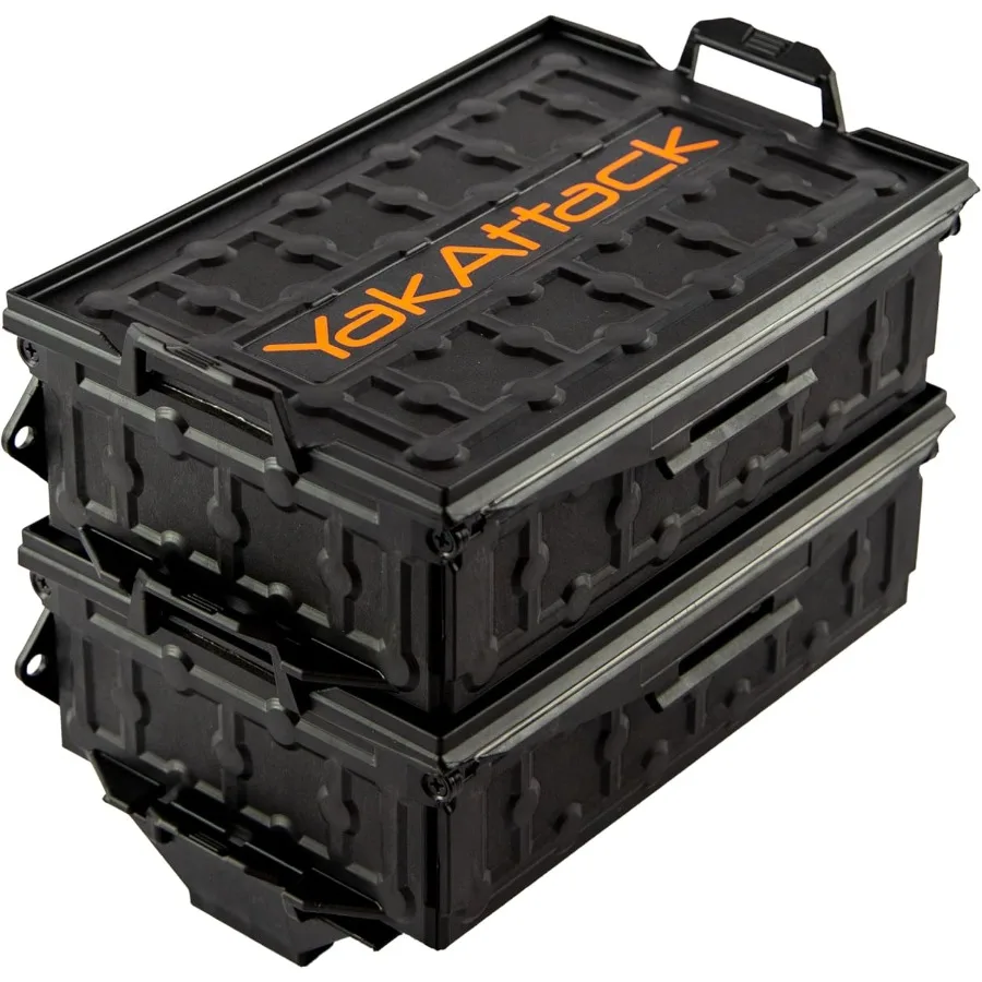 

YakAttack TracPak Stacking Fishing Gear Storage Box System | Kayak Fishing Accessories