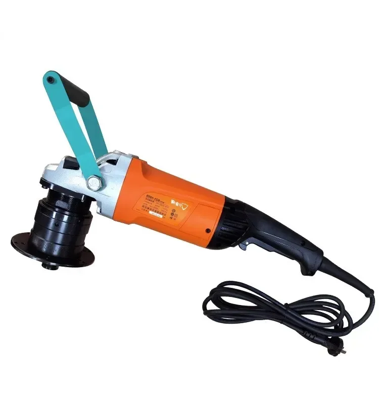 

New 220v Hand-held Arc Curve Flat Beveling Machine Electric Milling Of Pipe Plate Chamfered Round