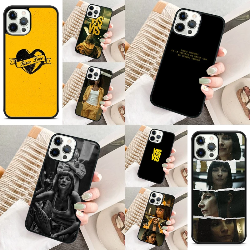

Чехол для телефона из испанского фильма ужасов Vis a vis для iPhone 16, 15, 14, 11, 12, 13, мини Pro XR XS MAX Plus, чехол