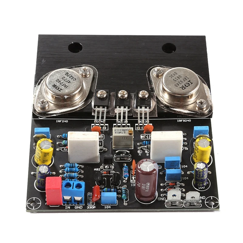 

Power Amplifier Audio Board Module Gold Sealed IRF240 IRF9240 K20 Class A Subwoofer Amplifier Module Easy To Use