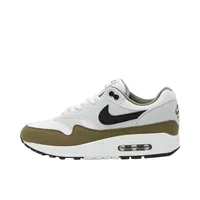 Nike Air Max 1 Retro Trend with Wear-resistant Outdoor Fashion Sports Sneakers Men and Women Running Shoes Gary Green