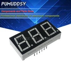 5 pièces 7 segment de tube numérique Anode commune rouge 3 bits Tube numérique 0.56 pouces 12 aiguilles affichage LED rouge