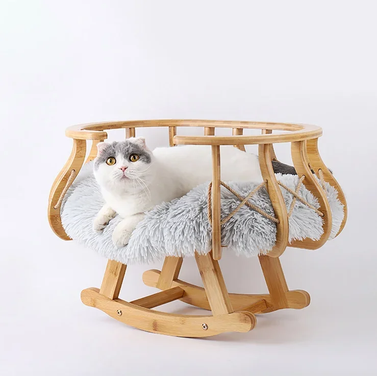 Nordic Style Cat Swing Rocking Chair