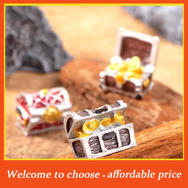 #Pirate Adventure Mini Jewelry Box Micro Landscape Home Decor Art Piece for Study Desk Bookshelf Ornament Gift for Gamers