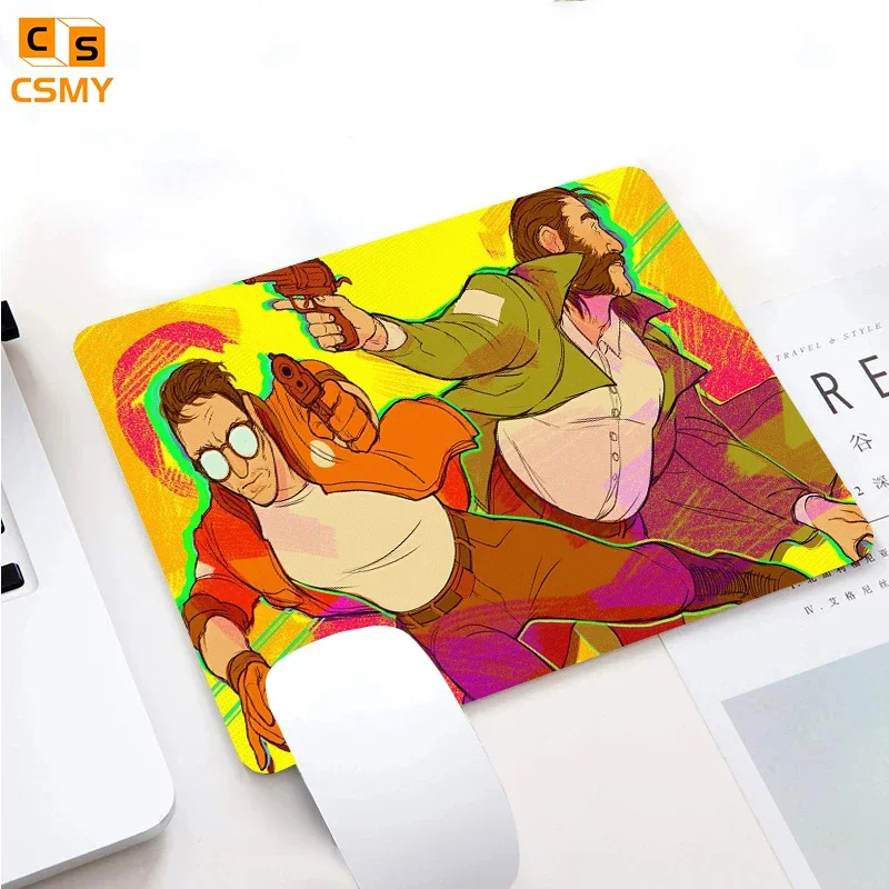 Gamer Mouse Pad Small Disco Elysium Pc Gaming Mousepad Laptop Mat Mausepad Computer Table Mats Carpet Accessories Anime Keyboard