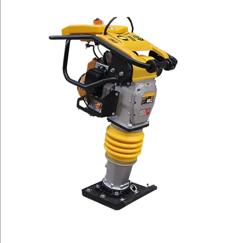 High-Speed Manual Push Tamping Rammer Vibrating Soil Tamper Machine for Road Machinery