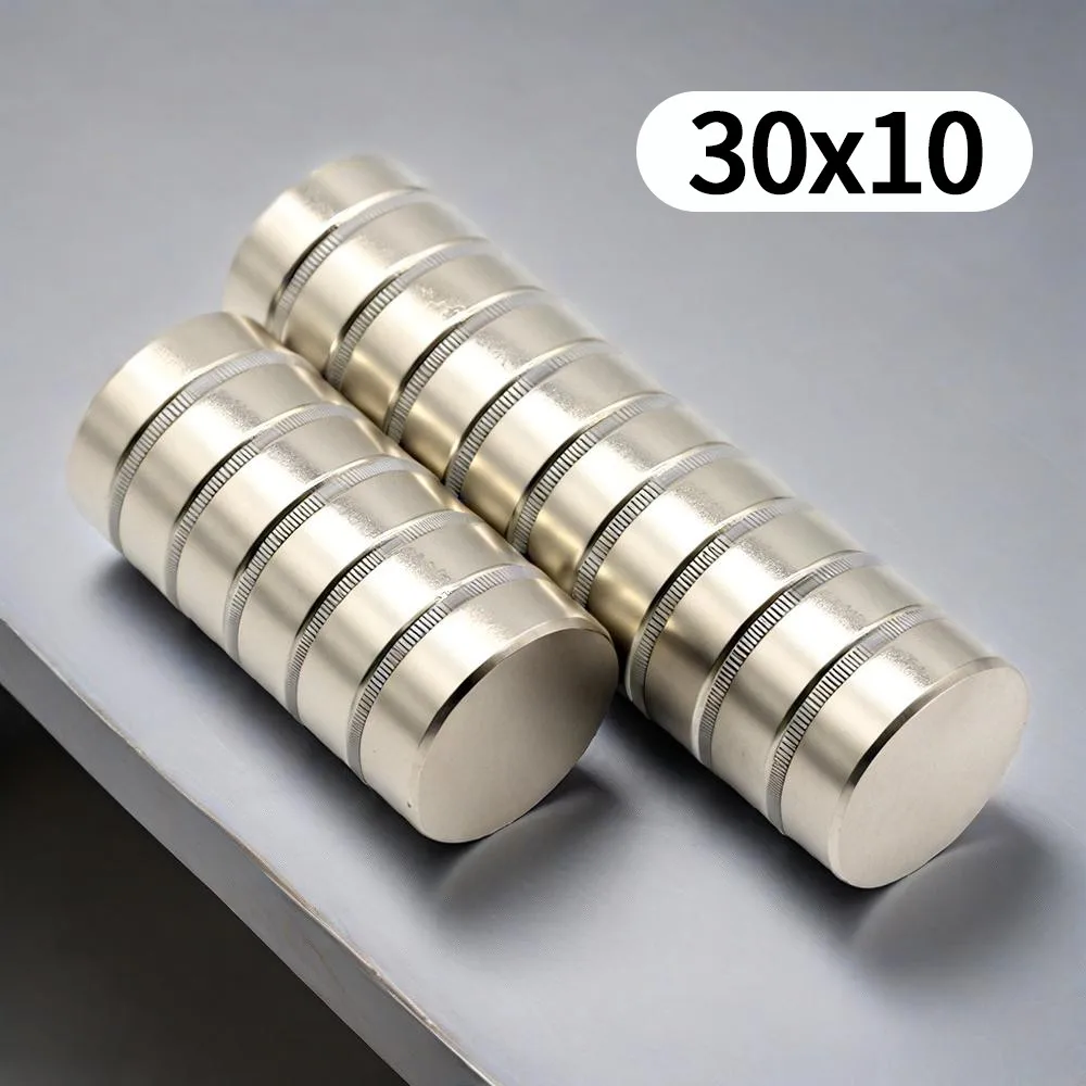 30 x 10 mm Imans Kühlschrankmagnete für Heimwerker, Büro, Whiteboard, Werkstatt, geeignete Werkzeuge, Zuhause, Arbeitsplatz usw