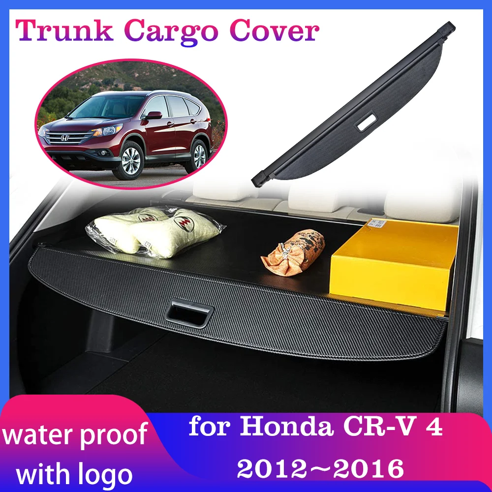 

Car Trunk Cargo Cover for Honda CR-V CRV 4 RM RE 2012~2016 Luggage Storage Rear Boot Tray Security Shielding Shade Accessories