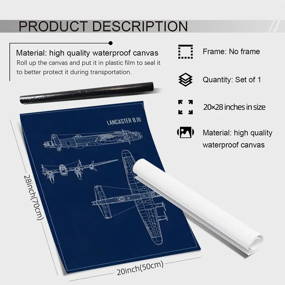 مخططات الطيران اللوحة الخط قماش المواد المشارك جدار يطبع لغرفة المعيشة غرفة نوم مكتب ديكور المنزل