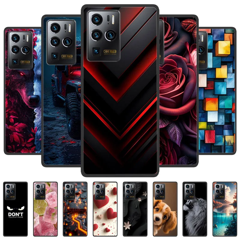 For ZTE Axon 30 Ultra 5G Case Shockproof Soft Silicone TPU Phone Back Cover For ZTE Axon 30 Pro+ Pro Plus A2022P Fundas Bumper