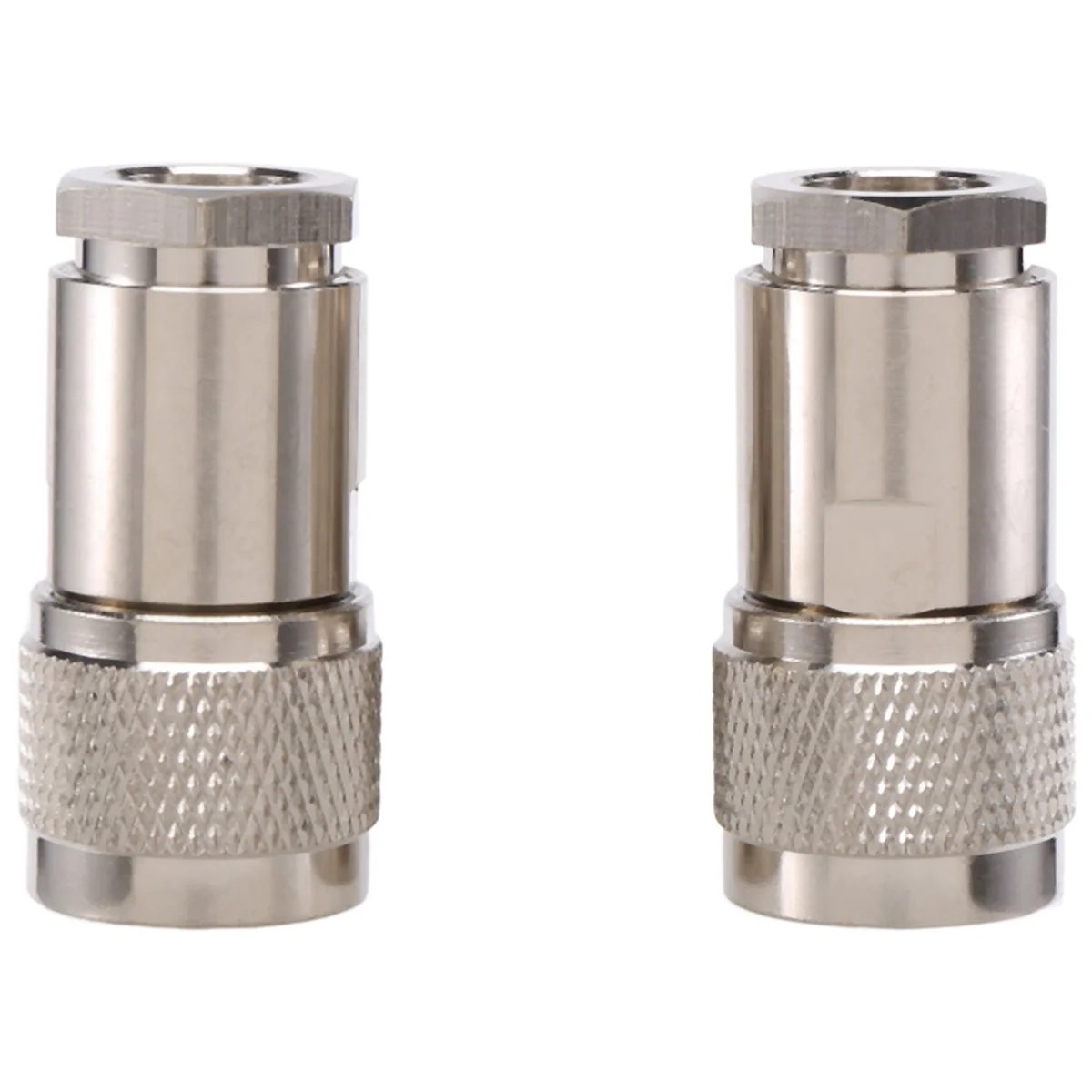 2 ชิ้น N ประเภทชายแคลมป์ RG8 LMR400 RG165 RG213 7D-FB RF เชื่อมต่อโคแอกเซียล