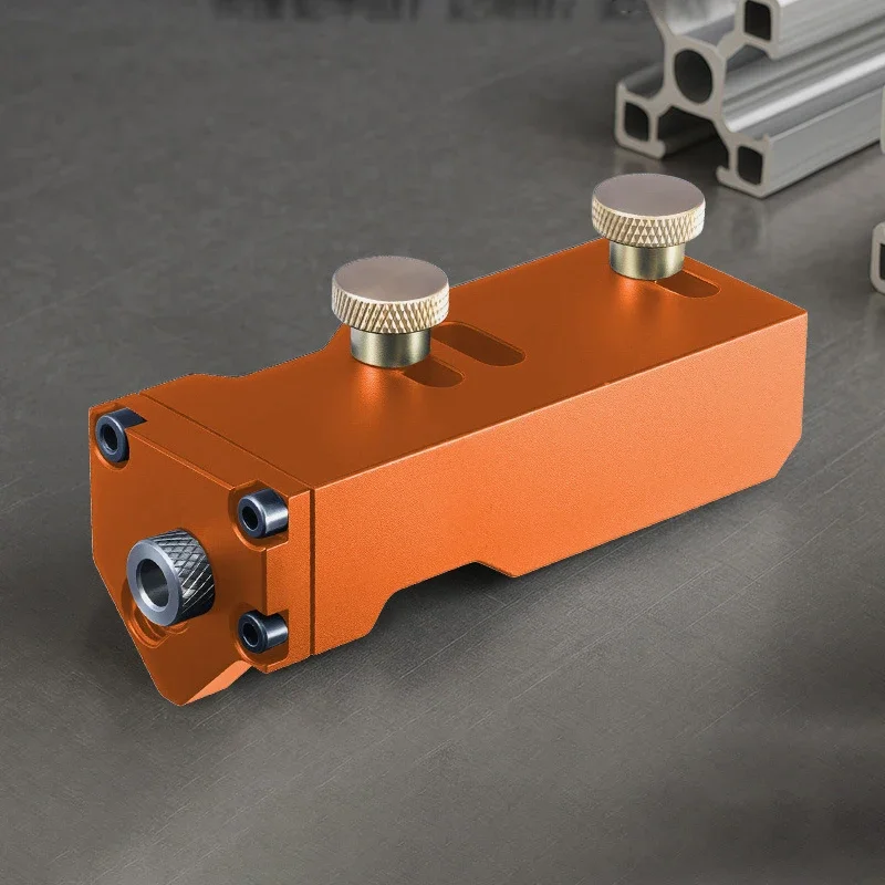 Aluminum Alloy Extrusion Drill Guide Drill Jig DIY Positioning Tapping Assistant 20/30/40 Tapping Locator Woodworking Tool Part