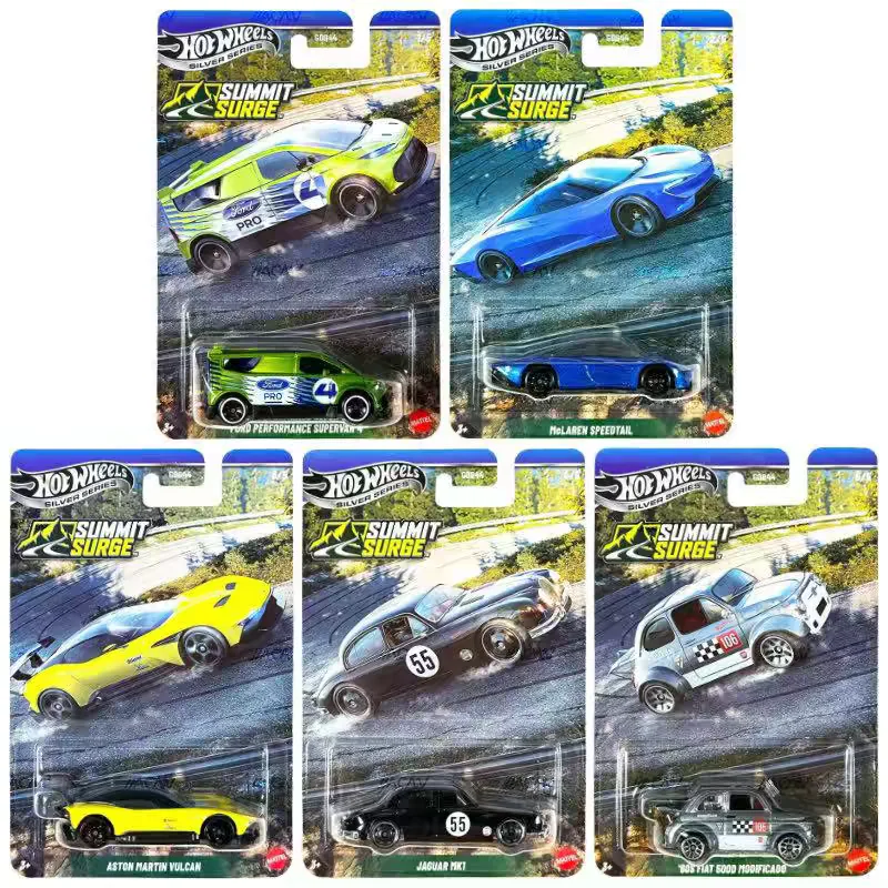 

New Sale Hot Wheels GDG44 Silver Label Summit Surge Series Die Cast Model Toys Car MclaRen Collection Surprise Festvial Gifts